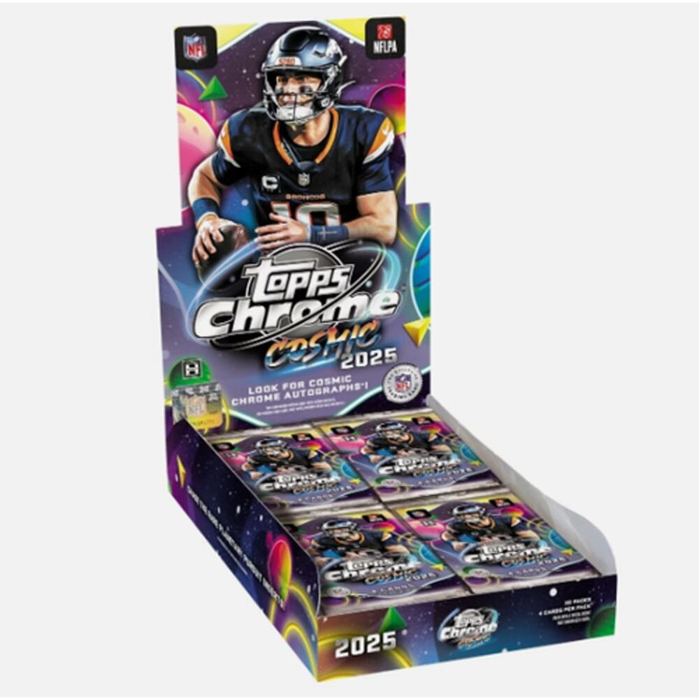 2025 Topps Cosmic Chrome Football Hobby Box New / Sealed ORDER CONFIRMED PRESALE